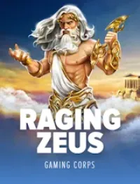 raging zeus slot logo
