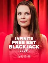 infinite free bet blackjack - logo